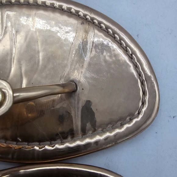 Tory Burch Miller Rose Gold Metallic Leather Sandals Size 6 US / 36 EU – - Picture 6 of 10